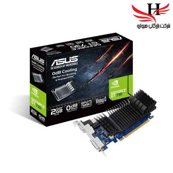 تصویر کارت گرافیک ایسوس مدل GT730-2G-D5